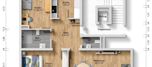 Apartamento T2 em Bochum, Germany N.º 282630 13