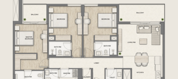 1 غرف نوم شقة في Al Hamra Village, UAE رقم 121687 8