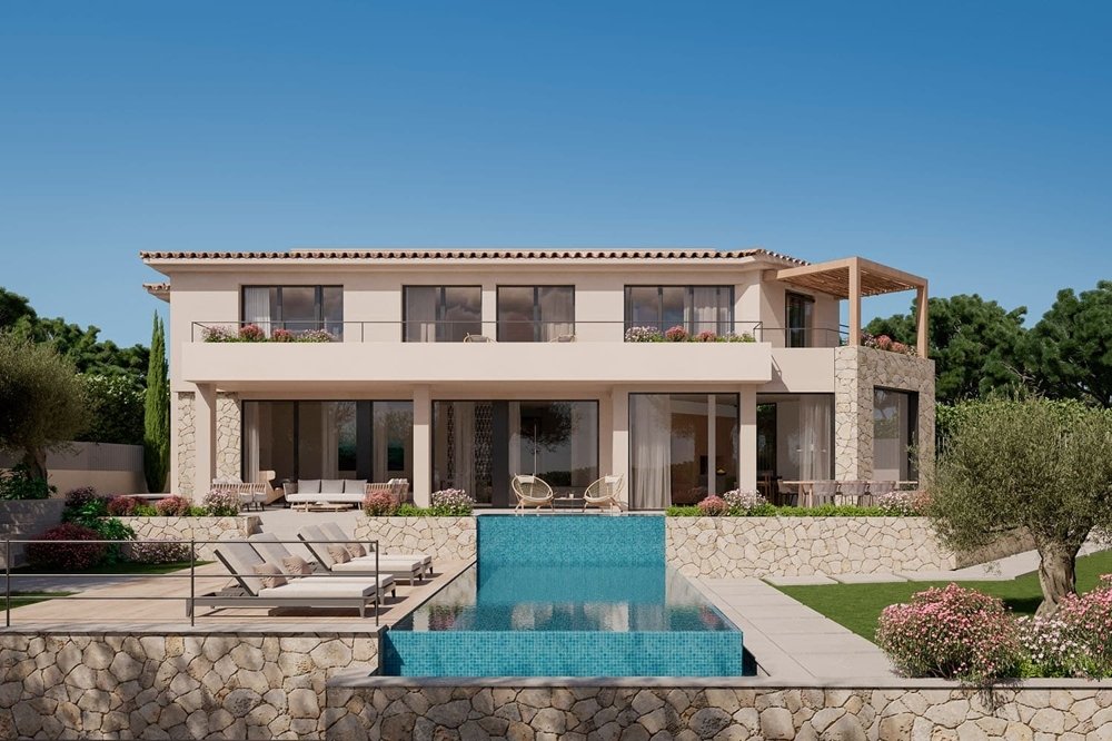 Вилла с 4 спальнями в Бендинат, Испания № 16279