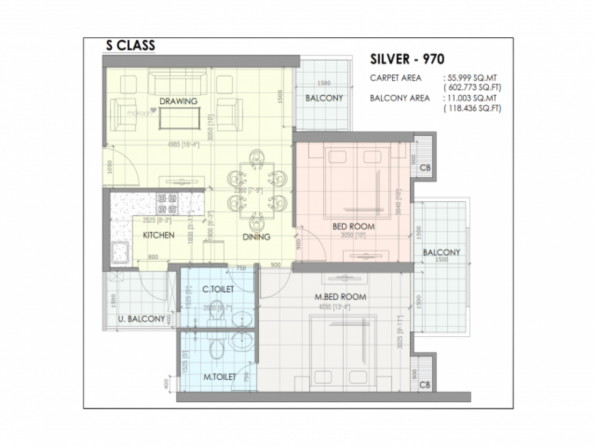 2 bedrooms House in Ghaziabad, India No. 62172