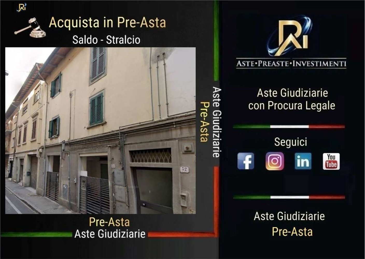 Apartamento de 4 habitaciónes en Prato, Italy No. 39777