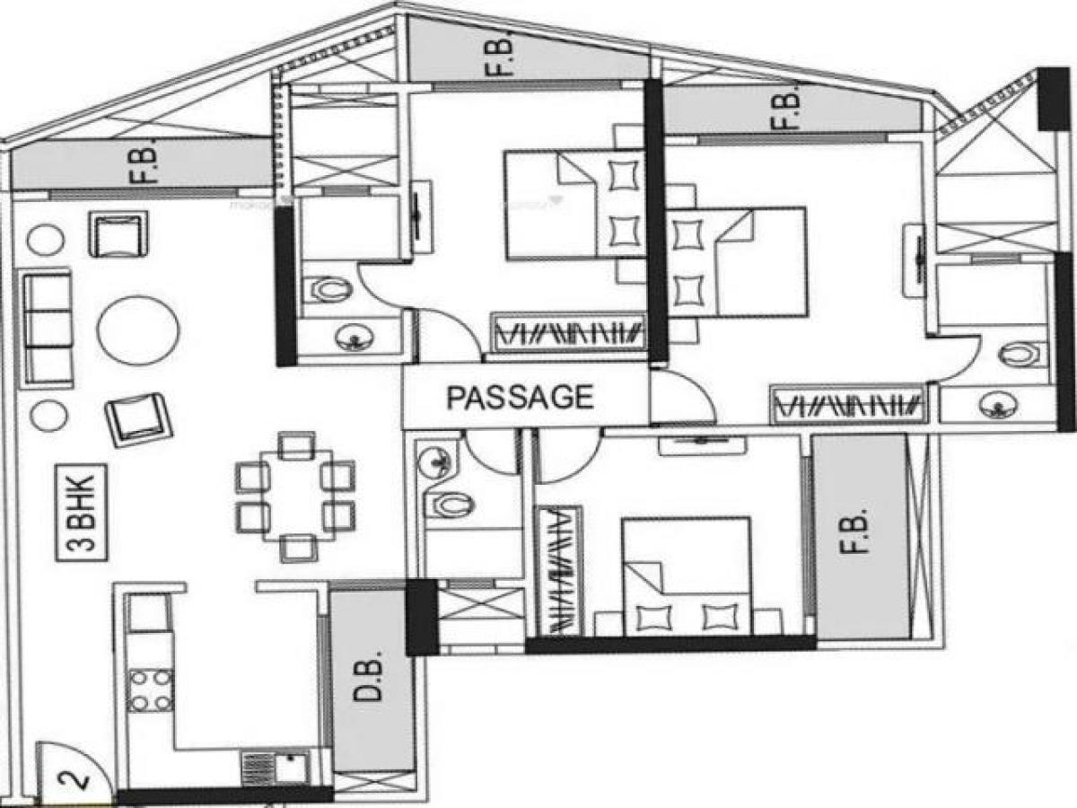 Casa T3 em Mumbai, India N.º 27071