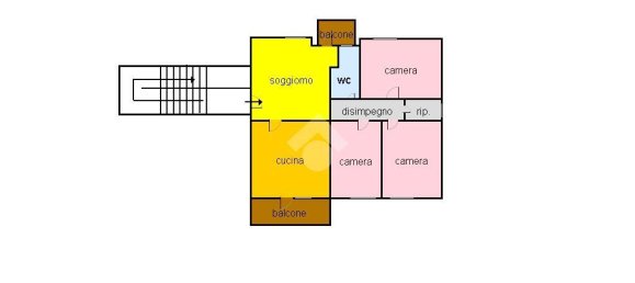 4-salle Appartement à Bari, Italy No. 77252 21