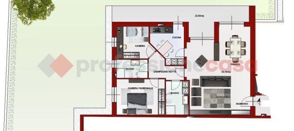 4-Zimmer Wohnung in Rovellasca, Italy, Nr. 5740 10