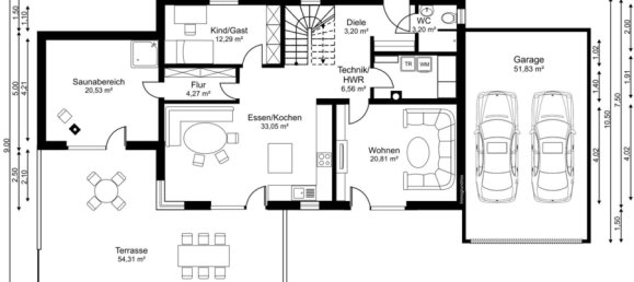2 غرف نوم منزل في Teltow-Flaming, Germany رقم 79133 21