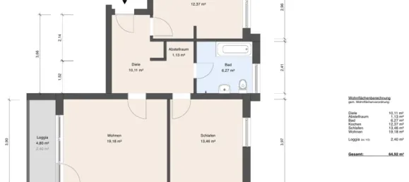 Apartamento T2 em Bad Tolz-Wolfratshausen, Germany N.º 228439 15