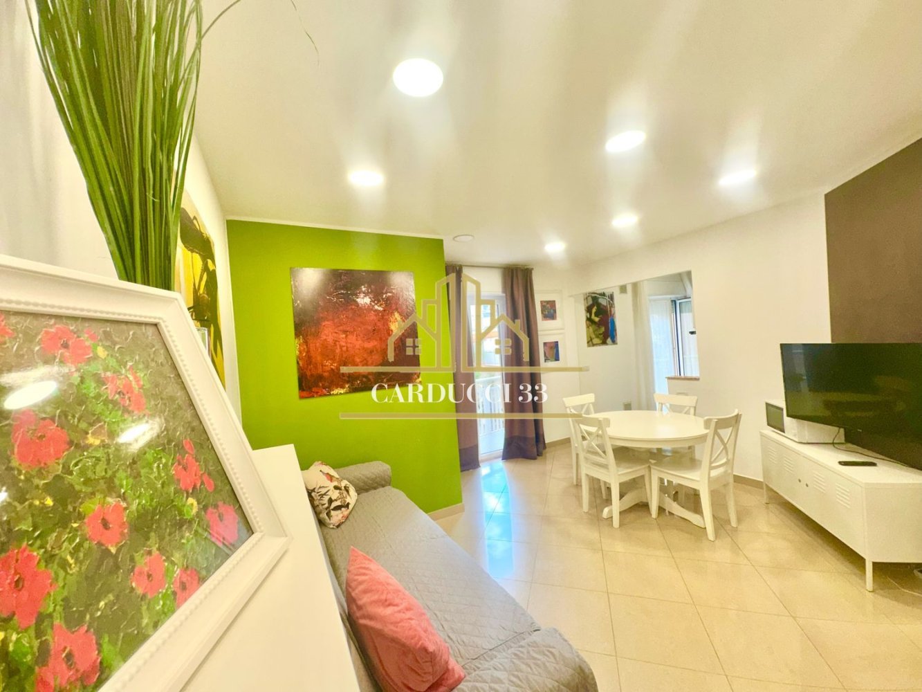 Квартира с 3 комнатами в Алассио, Италия № 140743