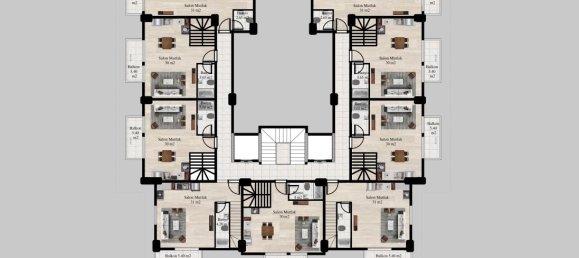 2 rooms Apartment in Konakli, Turkey No. 29804 28