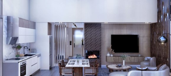 Квартира 4+1 в Metropolis Residence, Аксу, Турция № 38674 2