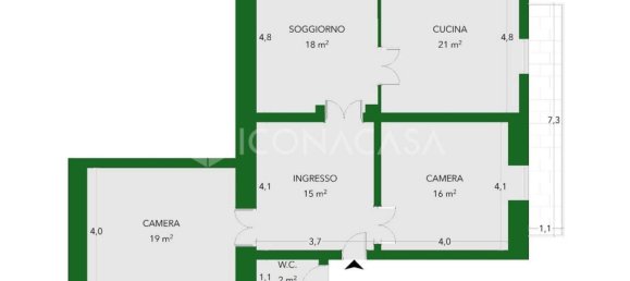 Casa de 4 divisões em Monopoli, Italy N.º 22001 27