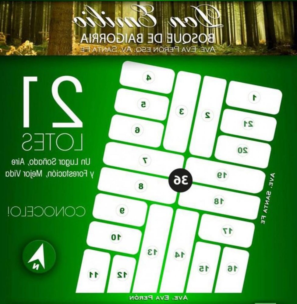 Terreno en Santa Fe, Argentina 200 m² No. 48001