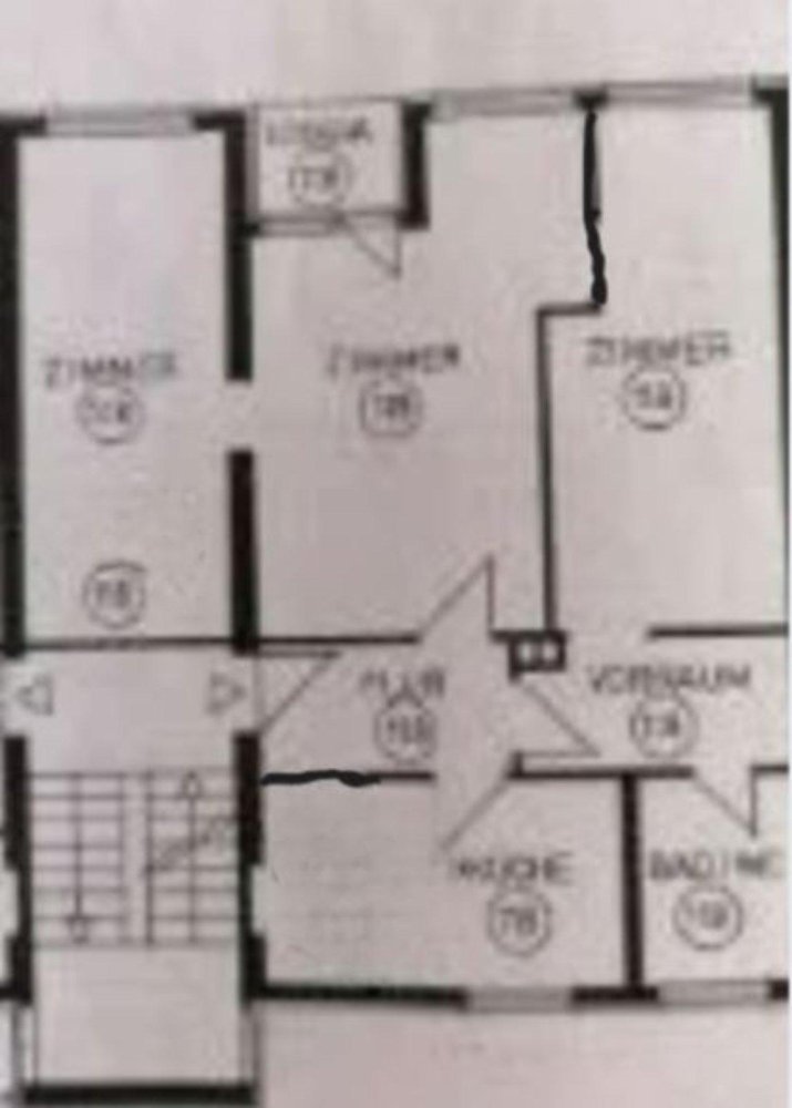 3غرفة شقة في Stuttgart, Germany رقم 294024