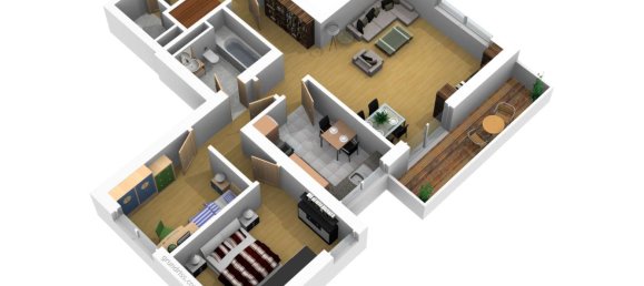 3غرفة شقة في Markischer, Germany رقم 260872 10