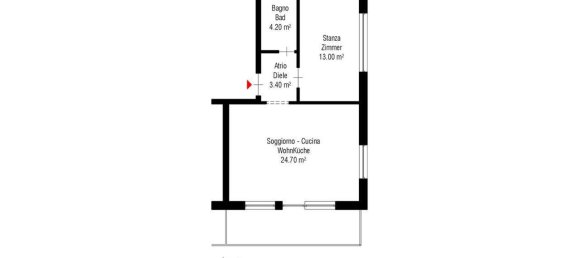 2 rooms Apartment in Trentino-Alto Adige, Italy No. 171289 20