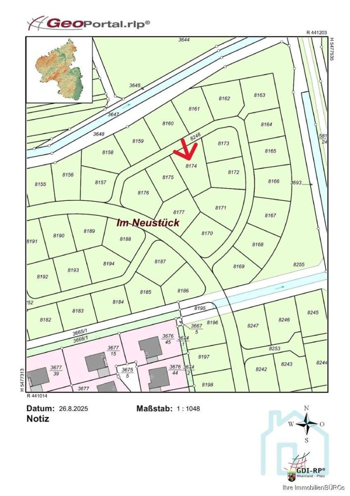  قطعة أرض في Bad Durkheim, Germany رقم 314829