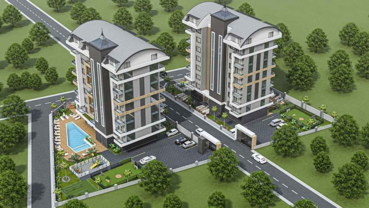 Apartment 1+1 in Alanya, Turkey No. 30500