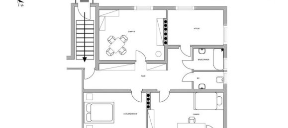 3غرفة شقة في Zirl, Austria رقم 110125 10