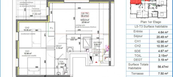 Apartamento T2 em Vetraz-Monthoux, France N.º 362252 2