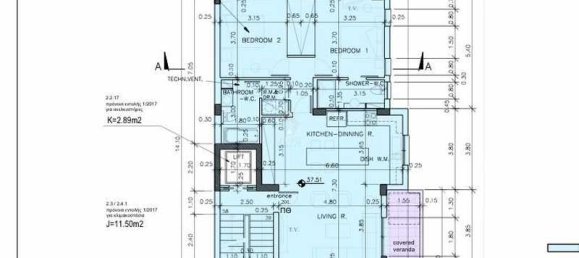 Apartamento de 2 dormitorios en Germasogeia, Cyprus No. 20177 2