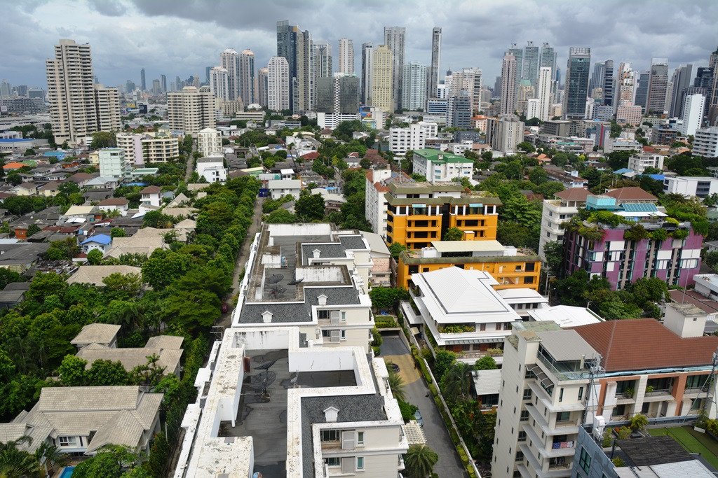 Apartamento com 2 quartos em condomínio em Bangkok, Thailand N.º 7277