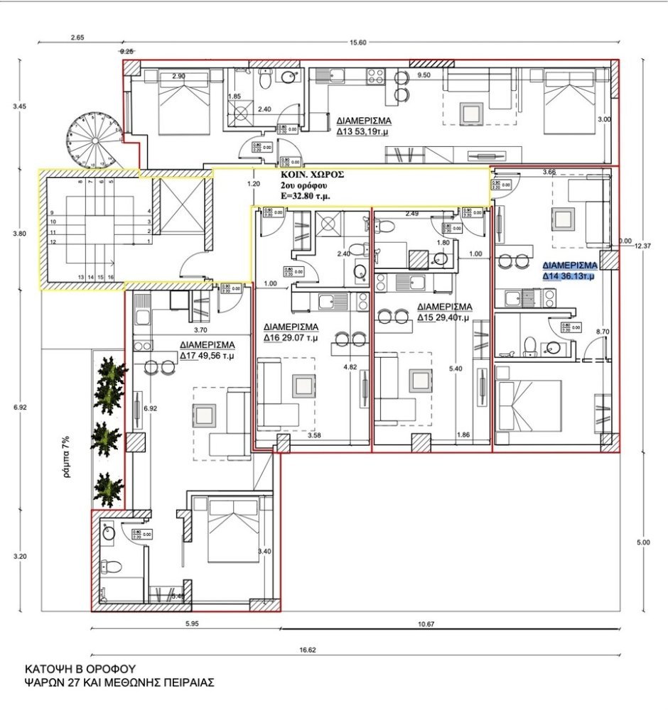 1 chambre appartement à vendre à Piraeus, Attica, Greece № 55380