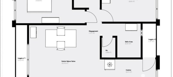 2 chambres Appartement à La Seyne-sur-Mer, France No. 316172 8