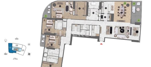 4 Schlafzimmer Wohnung in Dubai Marina, UAE, Nr. 15408 29