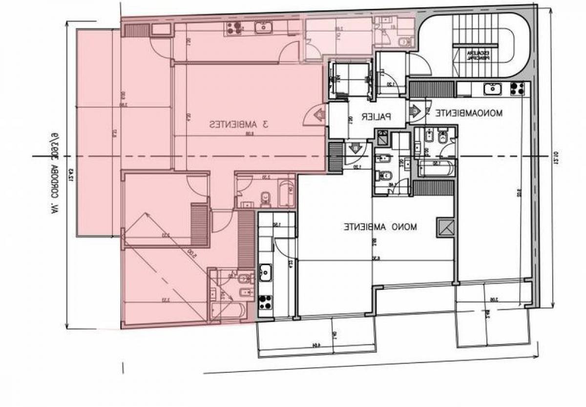 Квартира с 2 спальнями в Буэнос-Айрес, Аргентина № 74202