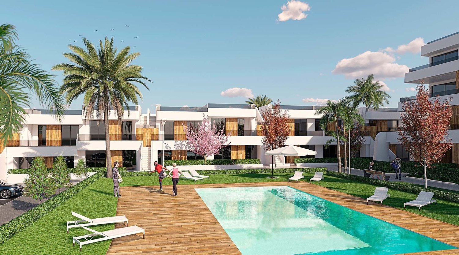 3 غرف نوم بنغالو في Alhama de Murcia, Spain رقم 6508