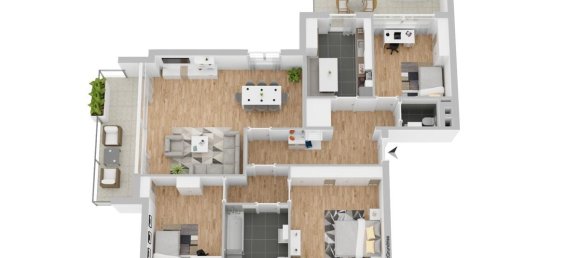 Apartamento T3 em Warendorf, Germany N.º 85076 2