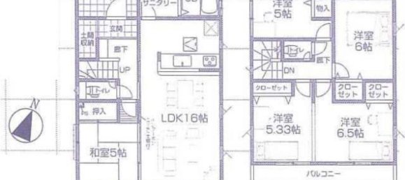 Дом с 4 спальнями в Сайтама, Япония № 6149 2