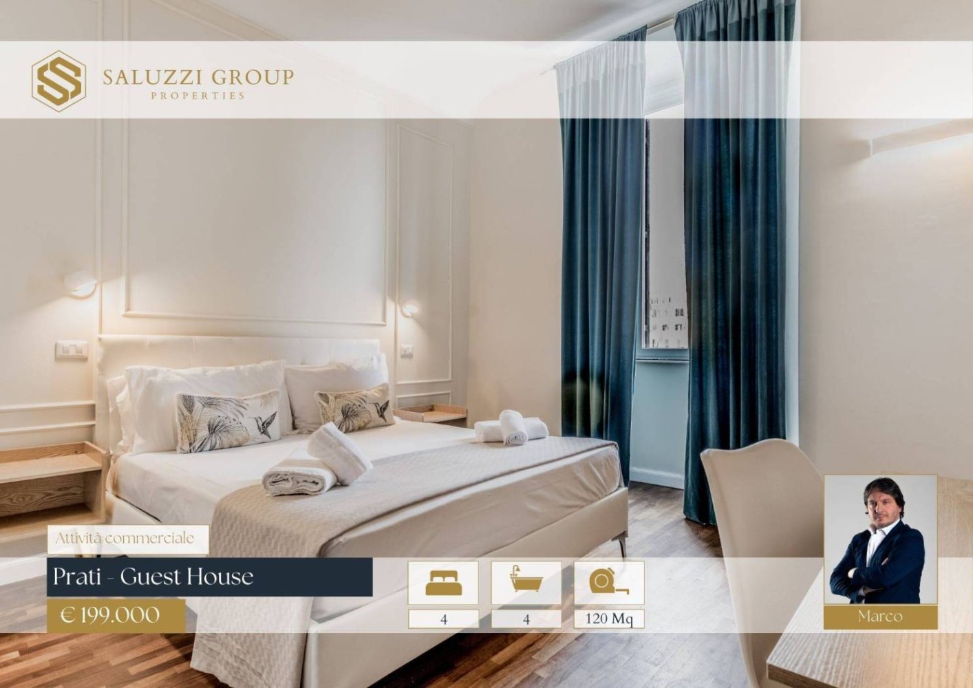 5 rooms Hotel in Rome, Italy No. 340319