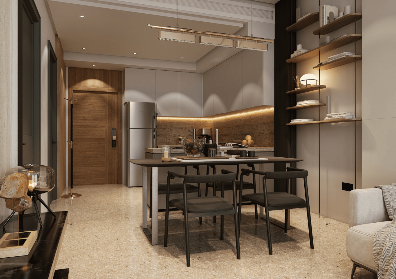 Apartamento T2 em Dubai, UAE N.º 110181