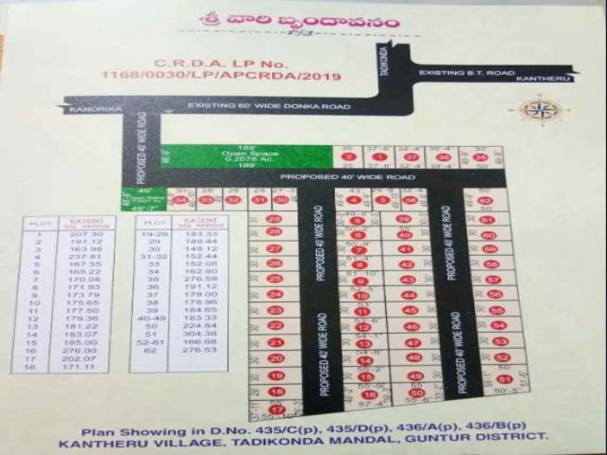  Land in Guntur, India No. 30958