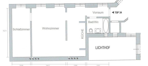 2 rooms Apartment in Meidling, Austria No. 139508 22