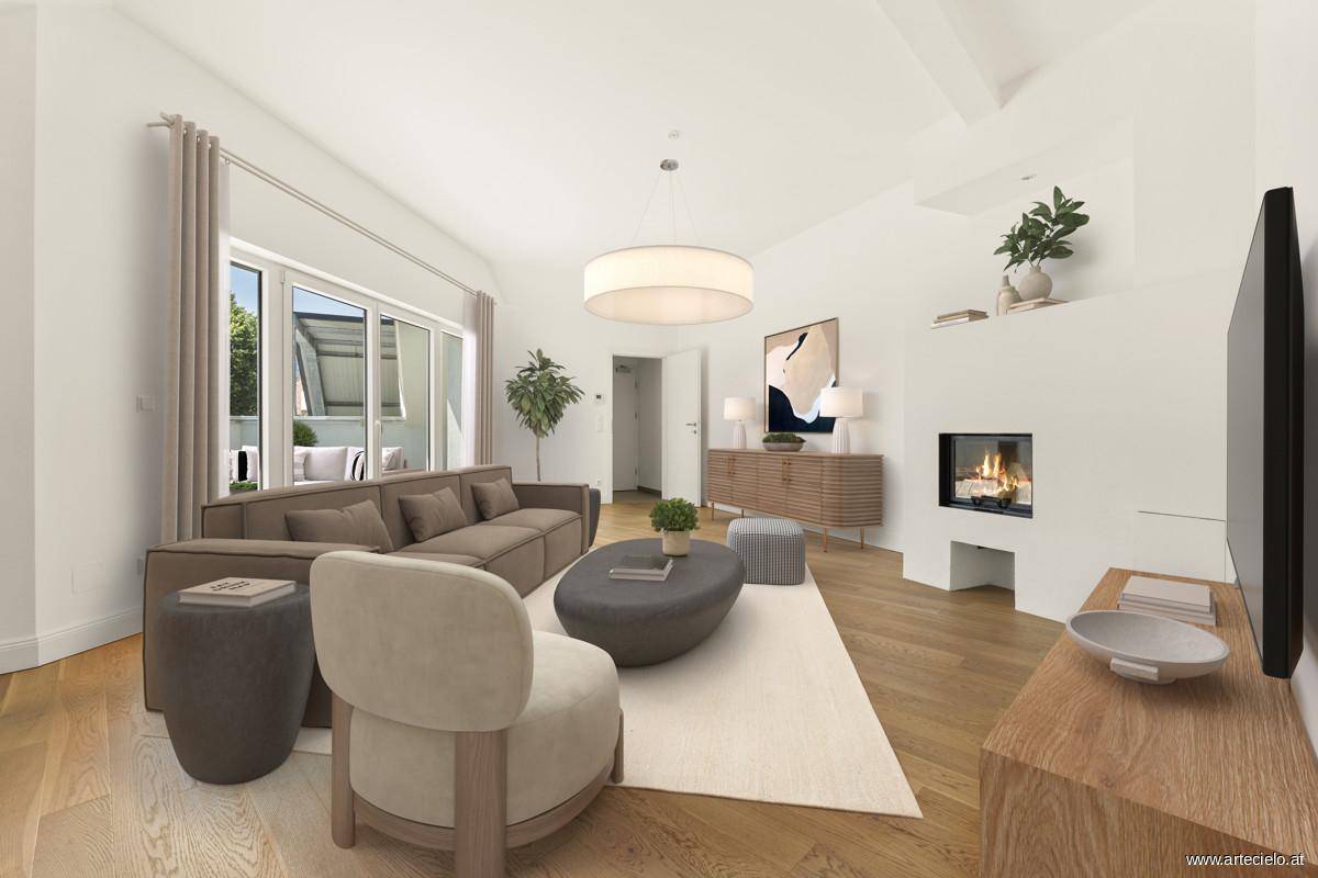 Ático de 3 dormitorios en Klagenfurt am Worthersee, Austria No. 158108