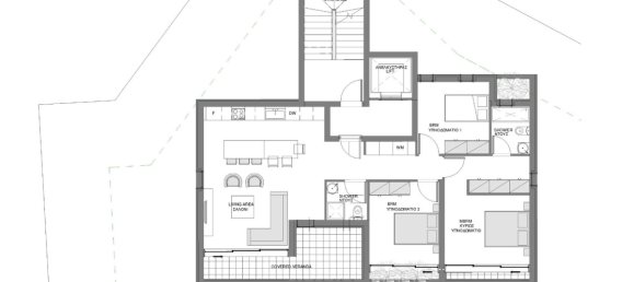 4 rooms Apartment in Paphos, Cyprus No. 13264 12