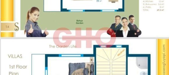 Villa 3+1 em Akbuk, Turkey N.º 17133 24