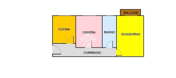 2 rooms Apartment in Milan, Italy No. 291531 50