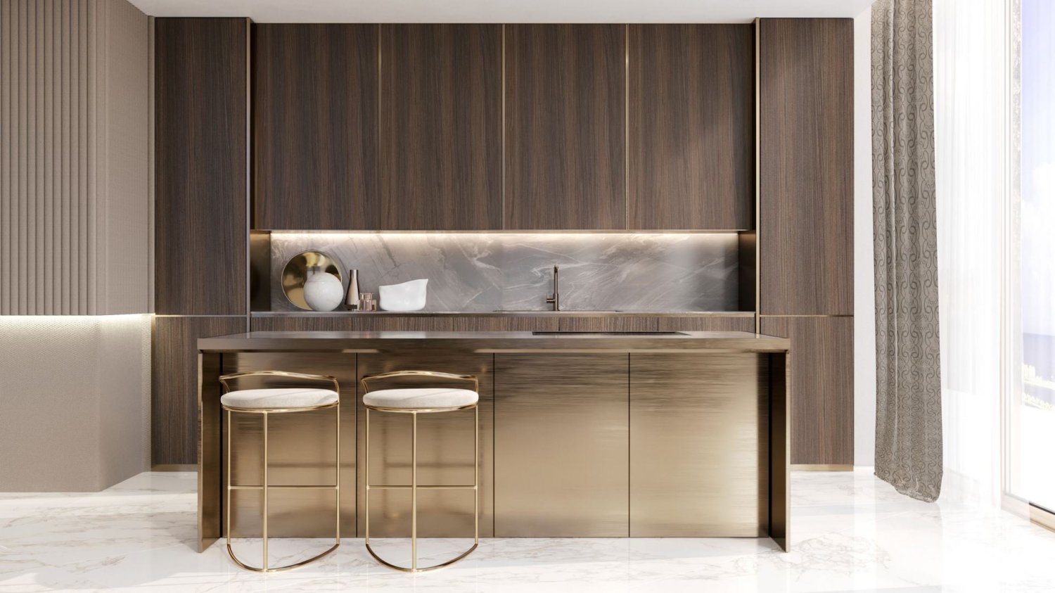 3 Schlafzimmer Wohnung in GRAND BLEU TOWER, Dubai Harbour, UAE, Nr. 58244