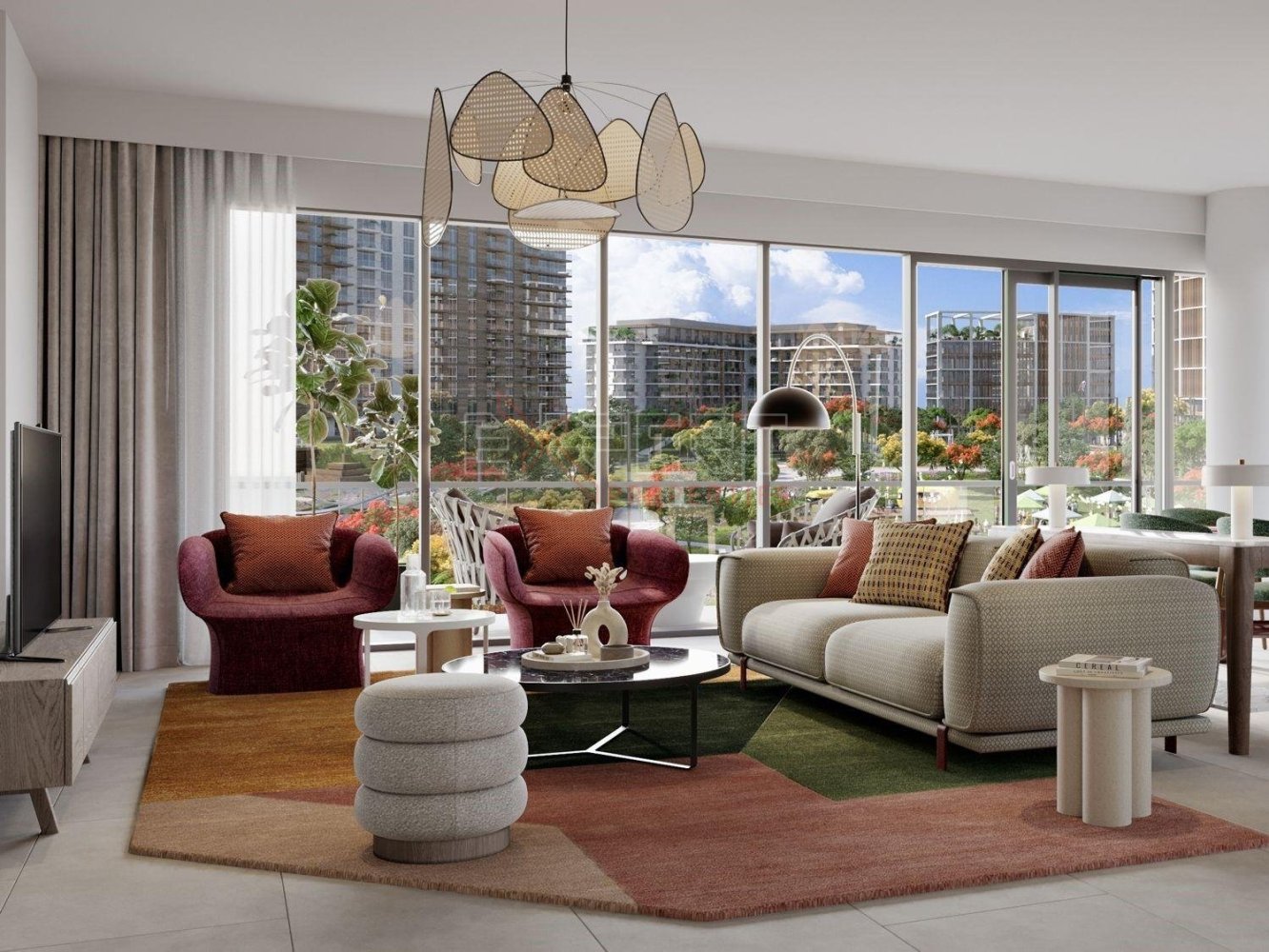 Квартира с 4 спальнями в Аль-Васл, ОАЭ № 7729