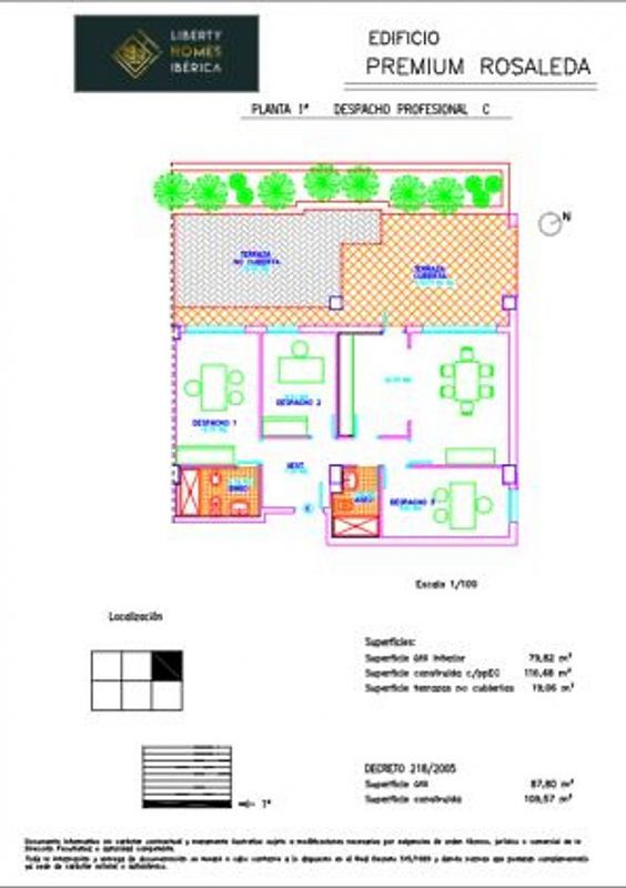69m² Office in Granada, Spain No. 219410