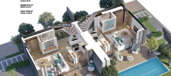 Villa 4+1 in Bodrum, Turkey No. 5068 2