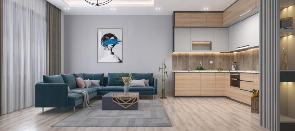 Apartment 1+1 in Mersin, Turkey No. 34101 21