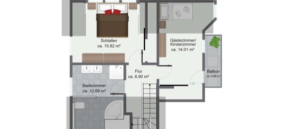 3-Zimmer Haus in Ilm-Kreis, Germany, Nr. 39552 41