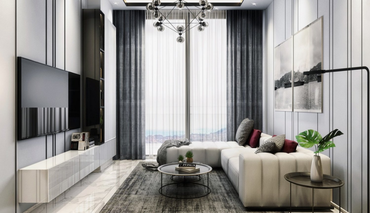 Apartment 3+1 in Alanya, Turkey No. 13217