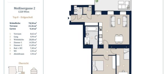 Apartamento de 3 divisões em Vienna, Austria N.º 144236 3