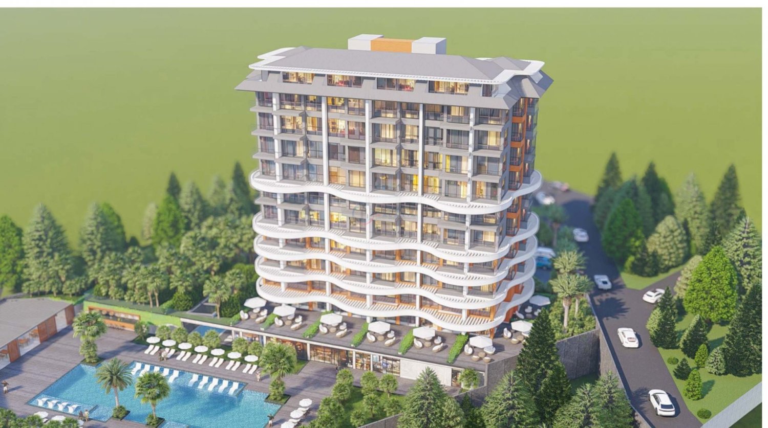 Apartment 1+1 in Alanya, Turkey No. 46952
