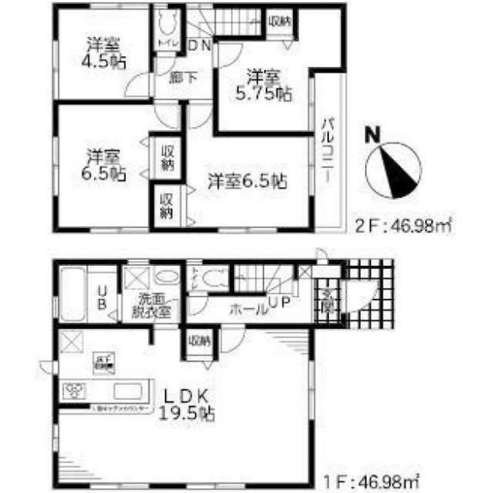 Дом с 4 спальнями в Токио, Япония № 6814