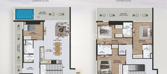 3 Schlafzimmer Doppelhaus in Dubai, UAE, Nr. 45824 7